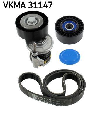 Kit de courroie d'accessoire (Courroie d’alternateur) SKF ref. VKMA 31147